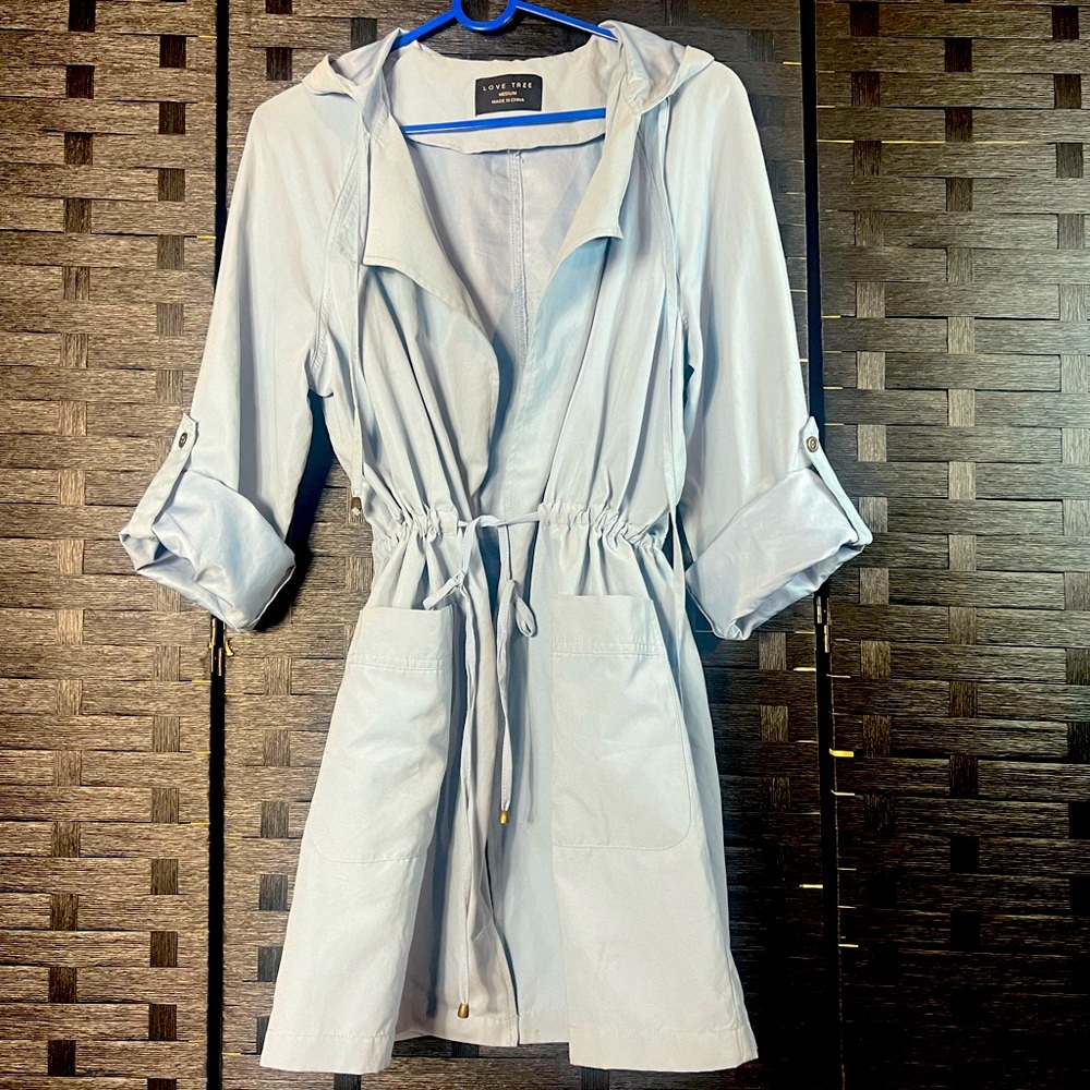 Light Blue Long Coat